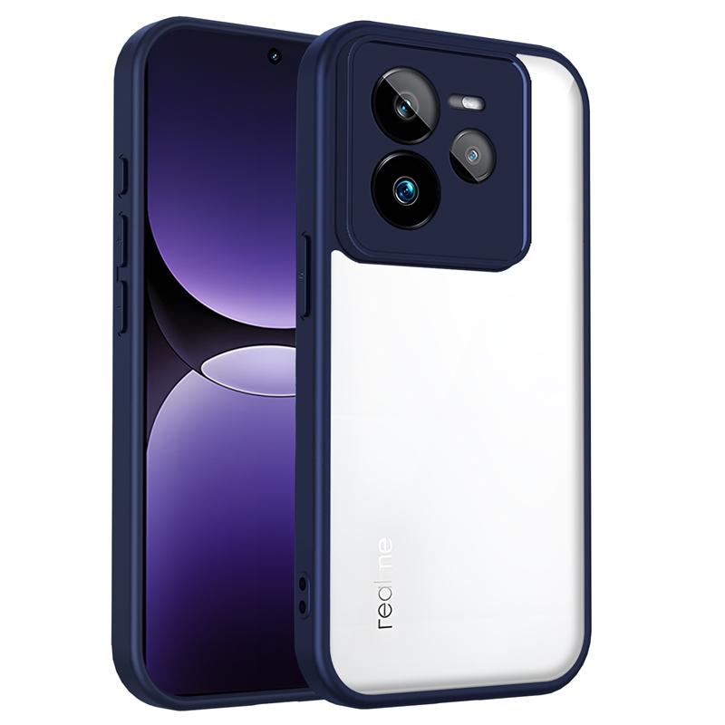 Transparent Silicone Case For Realme GT 7 6 6T 7T GT7 Pro GT7T GT6T PC Back TPU Bumper Shockproof Clear Phone Cases Cover