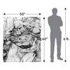 Batman Sketch Blanket