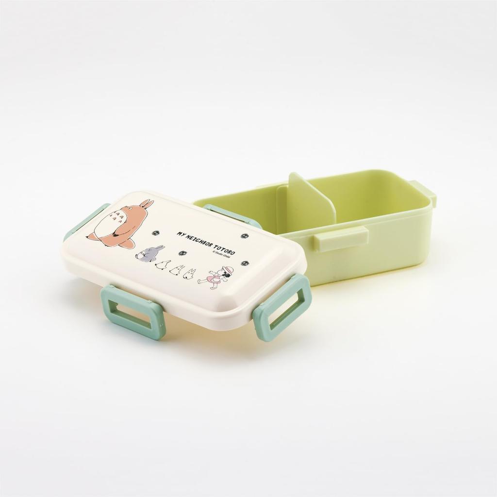 Skater Lunch Fluffy Packing Dishwasher Microwave Made in Ghibli My Neighbor Totoro Marching Design Box, Design, 1-Tier, 530ml, Safe, Safe, Japan,