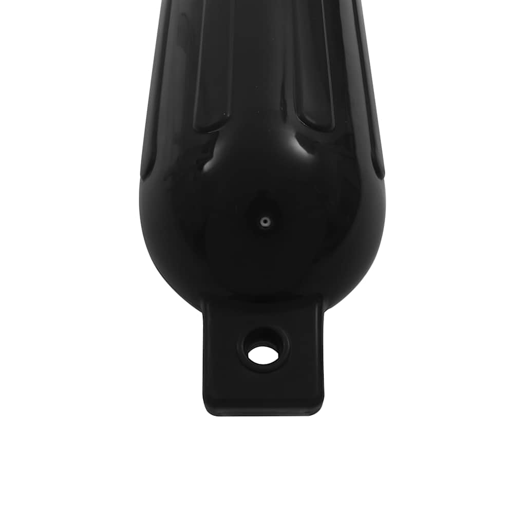 Boat Fender 4 pcs Black 51 x 14 cm PVC