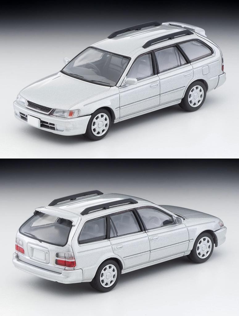 Tomica Limited Vintage Neo Toyota Corolla Wagon L Touring Silver 97 Year Finished Product 316862 1/64 LV-N264b
