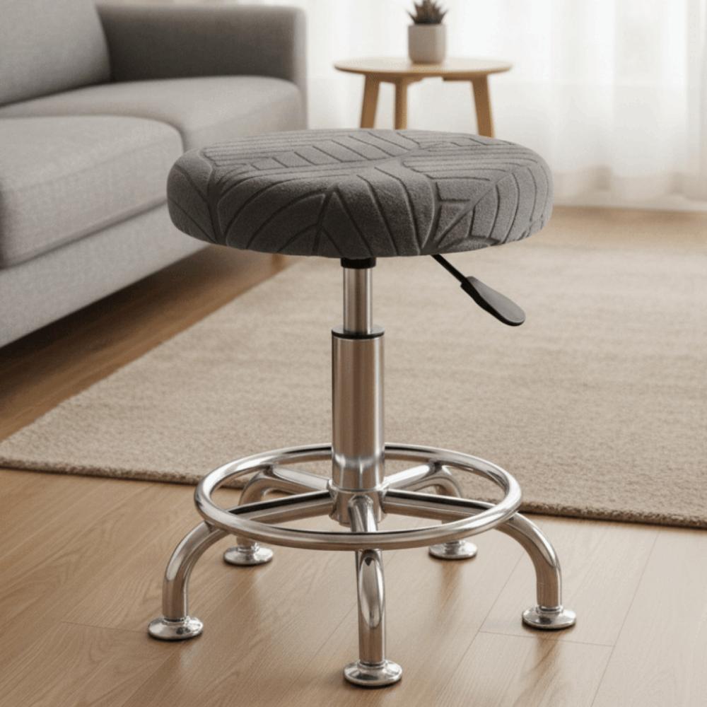 Stretchable Chair Slipcover Breathable Seat Protector Universal Swivel Chair Cover Coffee Shop