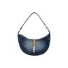 Polo Ralph Lauren Polo ID Brand Logo Zipper Closure Dumpling Bag Cotton Handheld Shoulder Bag Mini Women Bags Blue 100043641