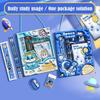 6 Pcs/set Children's Cute Stationery Sets Cartoon Stationery Set Pencil Ruler Eraser Sharpener Student Stationery Supplies