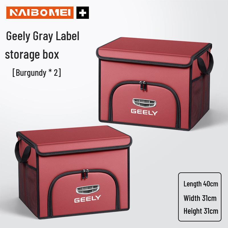 Folding Trunk Storage Box for Geely: Xingyue, Bin Yue, Emgrand, Borui, Geometry, ICON