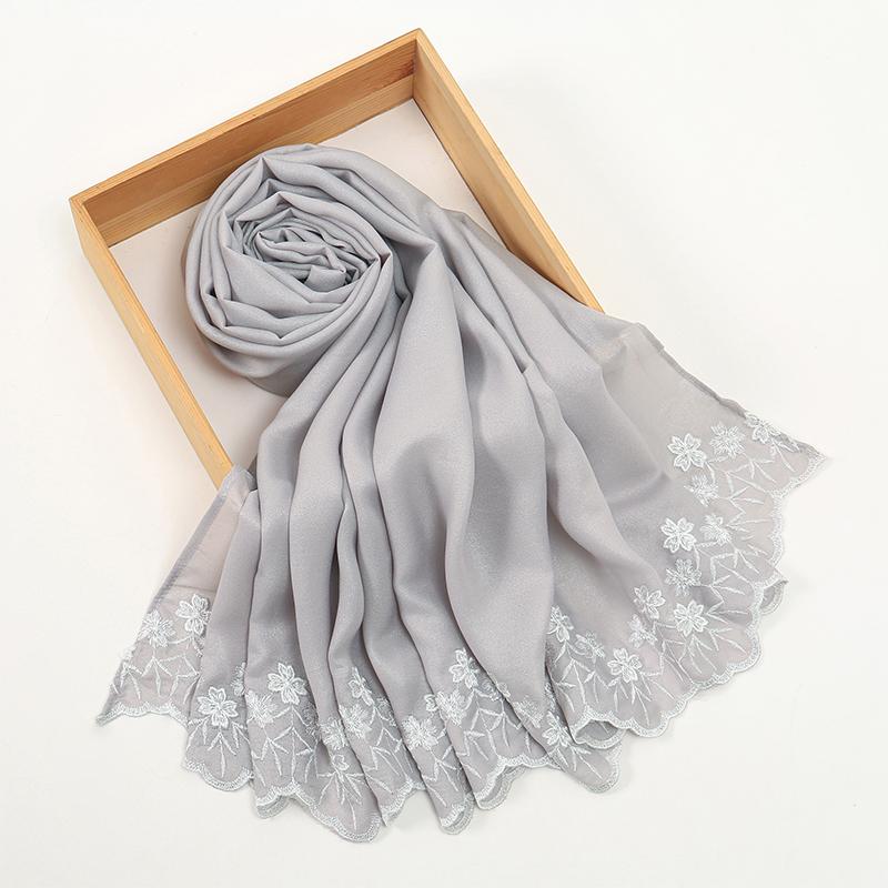 Women Big Size Plain Solid Cotton Rayon Hijab Scarf Lady High Quality Wraps and Shawls Musulman Headband Islamic Turban Ramadan