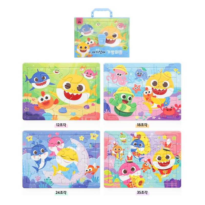 PINKFONG Серия головоломок Carry (3 Типа × 4 Уровня) 4 варианта
