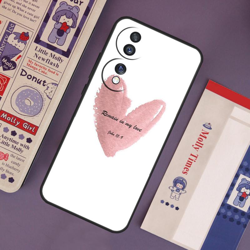 Христианский чехол для телефона Honor Magic 6 5 7 Pro Honor 200 Pro 50 70 90 Lite X9b X9a X8b X8a X8 X9 X9c