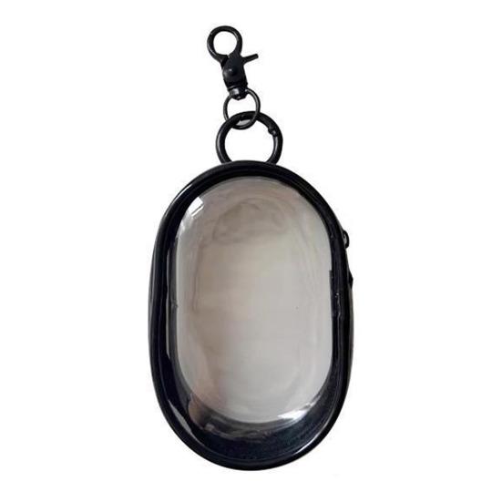 Data Cable Charger Storage Bag Transparent Design Waterproof Lightweight Easy Access Headphone Storage Bag with Zipper