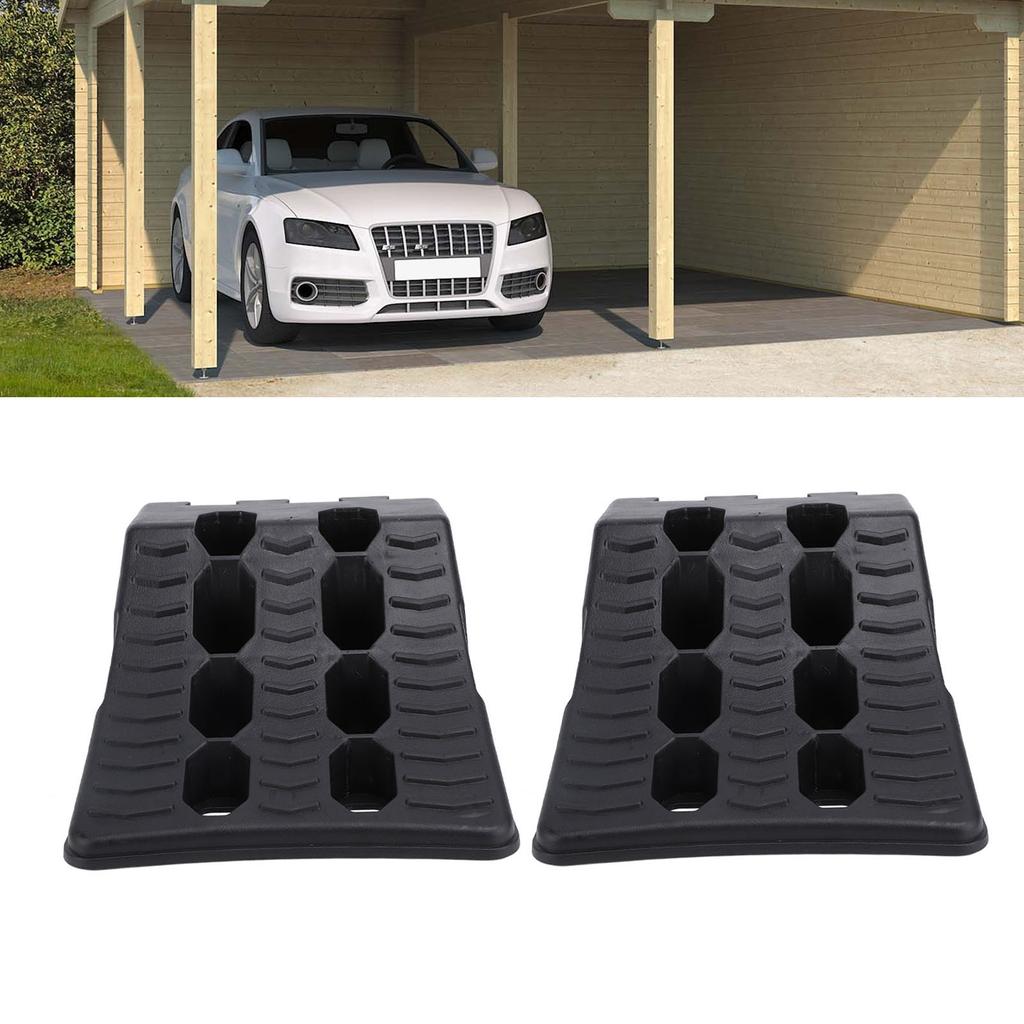2PCS Wheel Chock Heavy Duty Anti Slip Weatherproof High Stability Wheel Wedge for Travel Trailer RV