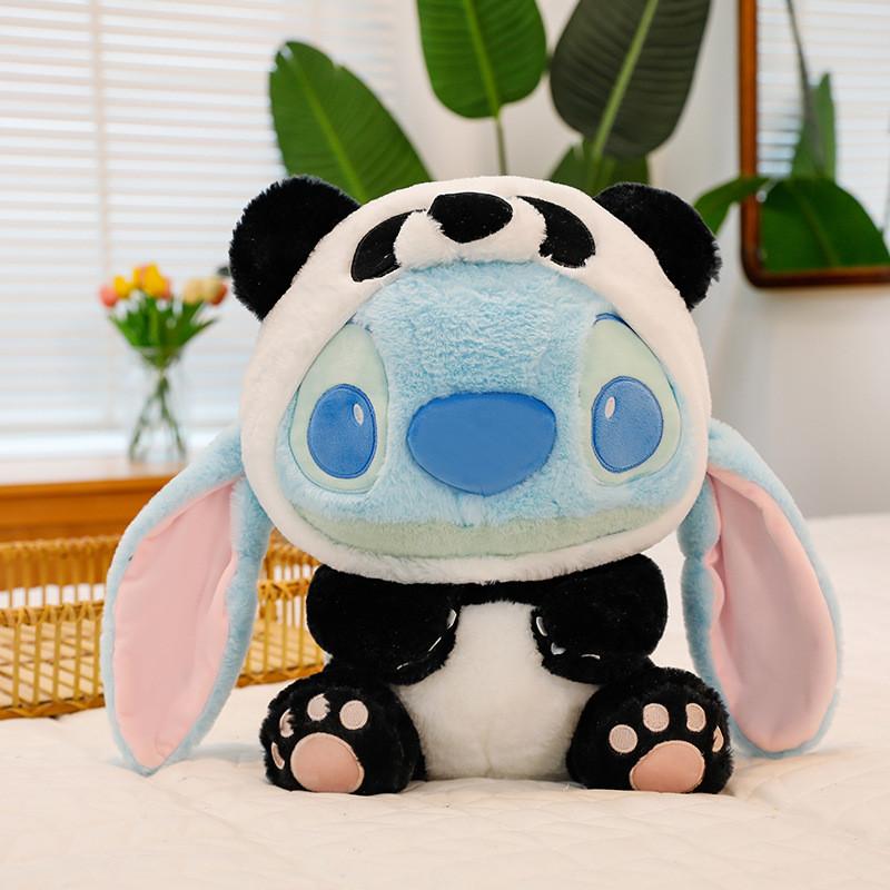 Plush Animal Toy Panda Stuffed Animal With Soft Short Plush For Kids And Collectors