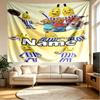 Custom Name Personalized Bananas in Pyjamas Print Tapestry, Wall Art Decor, Bedroom, Dorm, Apartment, LivingRoom, Party Backdrop, Gift for Birthday