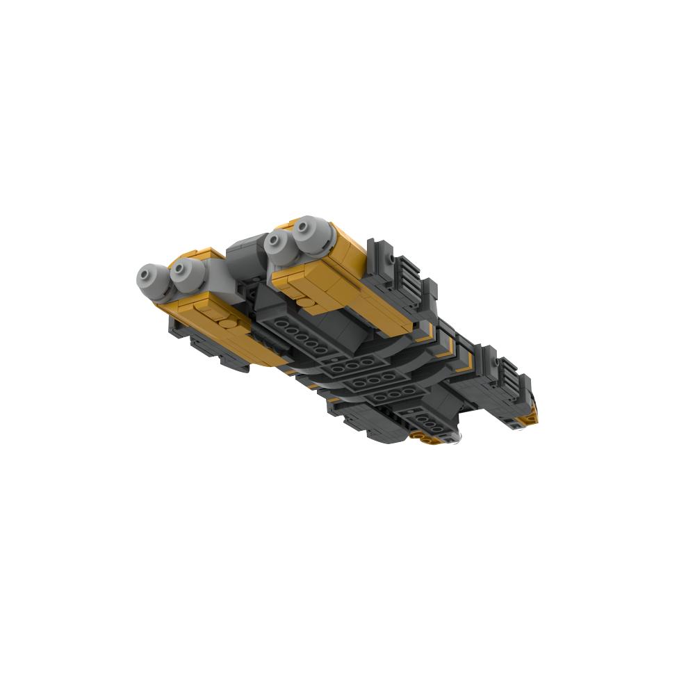 Gobricks MOC Mackinaw - Модель из кубиков Горнодобывающее судно O.R.E.