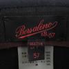 Отличная шляпа Borsalino Фетровая шляпа с лентой Темно-синяя шерстяная мужская 57 Б/у