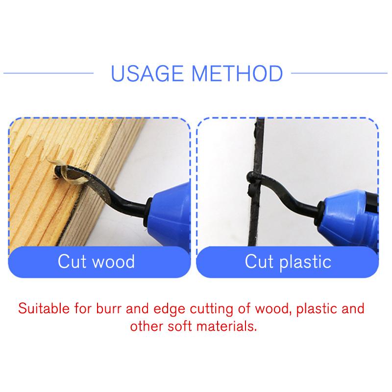 Рука с заусенцем, ремонт режущей кромки ножа, инструмент для ремонта обратного угла