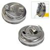 Stainless Steel Mason Jar Drinking Lids With Straw Hole Pour Lids Mason Jar Sip Lids  Fruit Juices