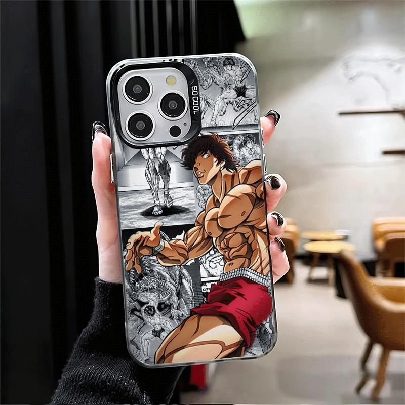 Мягкий чехол для телефона Baki the Grappler Anime для iPhone 15 16 17 Pro Max 17Air 16E 14 Plus 13 12 Mini Ударопрочный чехол Задняя крышка