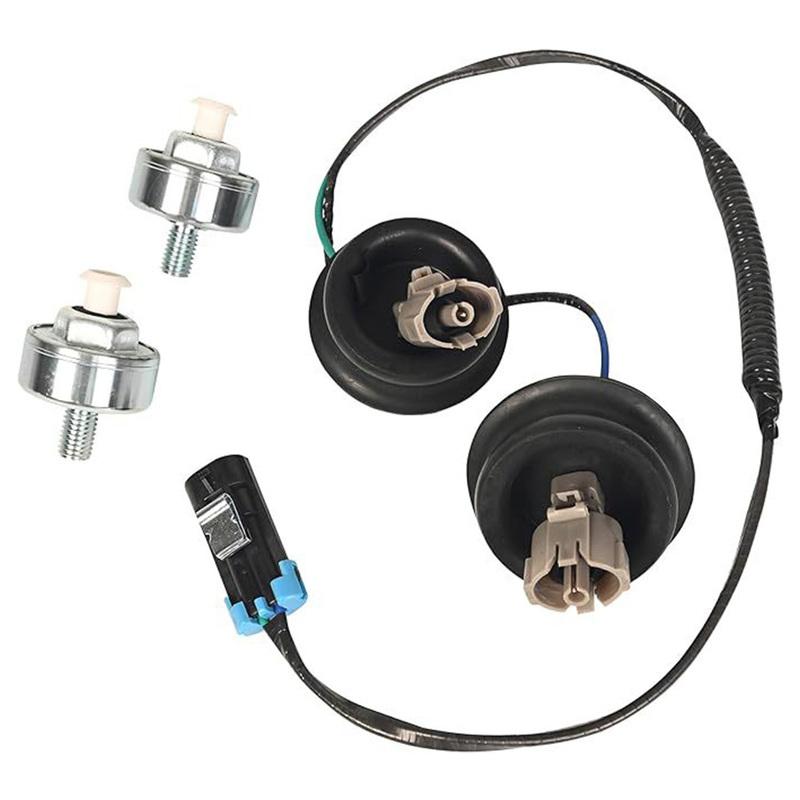 For Chevrolet For Cadillac For GMC Knock Sensor and Harness for V8 Engines 48L 53L 60L LS1 LS6 Years 1999 2007 Replacement