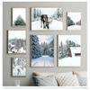 Landscape Pine Forest Snow Elk Nordic Posters And Prints Wall Pictures For Living Room Decor Wall Art Canvas Painting Winter