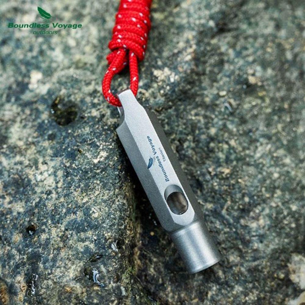 Mini Loud Lightweight Whistle Portable Emergency Exploring Accessories Outdoor EDC Tool