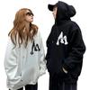 Парный флис для пары, matching, с названием бренда, парные, зимние, matching, зимние, matching, зимние, matching, кролик [Jutaopin], Худи,