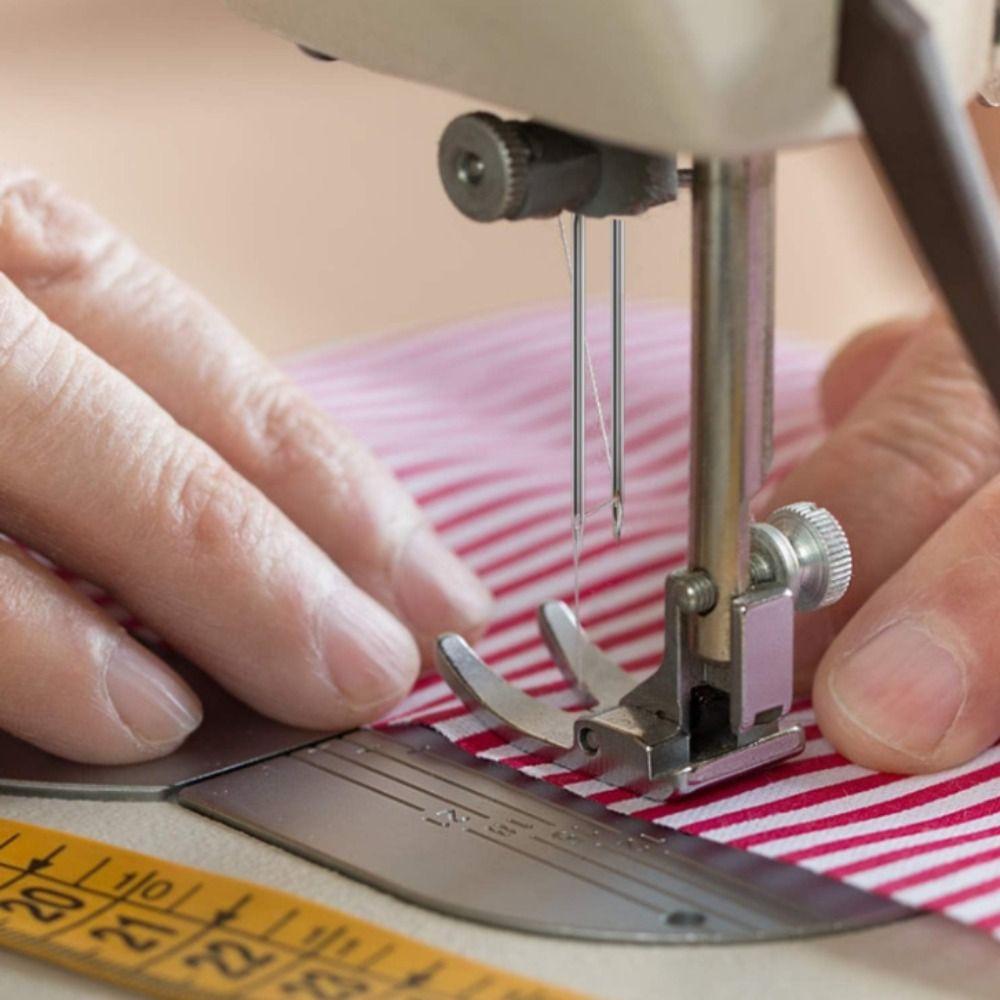 12 шт. 3 размеров двойных игл с пластиковой коробкой двойные иглы для бытовой швейной машины