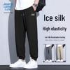 Jeanswest Men's Summer Ice Silk Breathable Jogger Pants