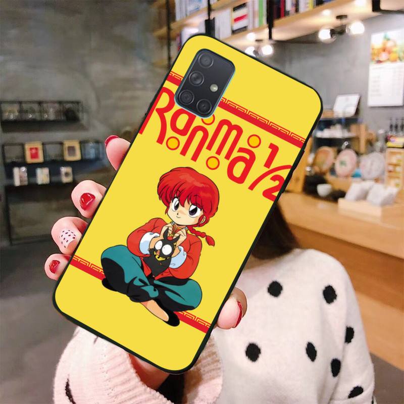 USAKPGRT Ranma 1 2 окрашенный чехол для телефона Samsung Galaxy A21S A01 A11 A31 A81 A10 A20E A30 A40 A50 A70 A80 A71 A51