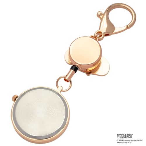 Полевые женские аналоговые часы Snoopy с эполетами, розовое золото, PNT045-3