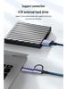 Type-C to Micro-B Multi-Function Data Cable for Mobile and Computer Connection