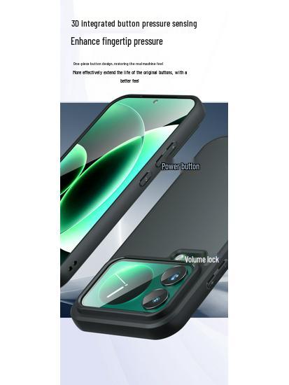 Матовая, приятная для кожи, с подушкой безопасности, чехол для телефона Xiaomi 17 Pro для Poco F7 Pro