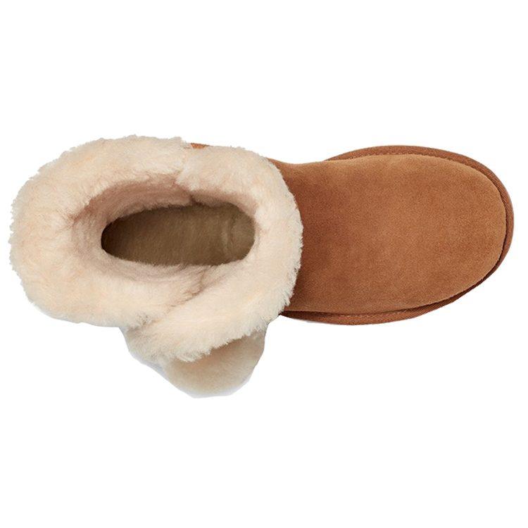 UGG Лиллиан Помпон 'Коричневый' Женские 1119050-CHE
