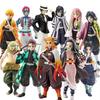 Аниме Клинок, рассекающий демонов Kimetsu no Yaiba фигурка Камадо Танджиро Фигурка действия Агацума Зеницу Незуко Воин ПВХ Модель Коллекционная