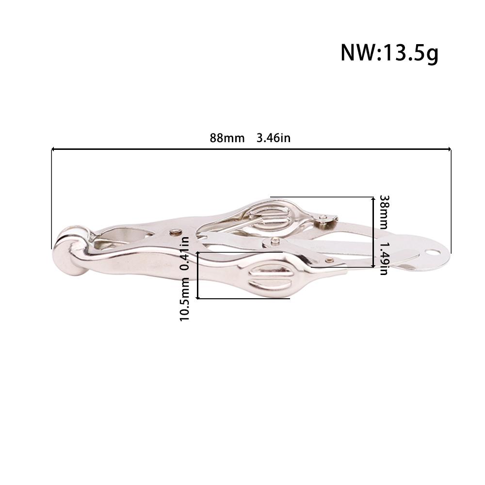 FRKO Steel Nipple Clamps Clips with Chain Clitoris Stimulator Nipple Breast Clamps Flirting Women Sex Toy BDSM Harness Belt 18+ Good product