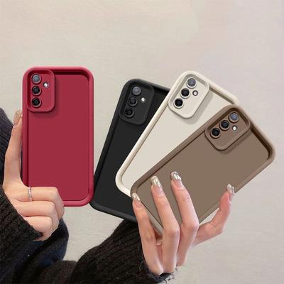 Для Samsung A26 Чехол Galaxy F16 A56 A36 M16 A16 A16 5G Чехол для телефона Защитный противоударный матовый чехол для задней крышки Защита кожи на ощупь