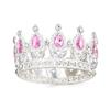 Crystal Crystal Crown Vintage Rhinestone Headband Lady Girl Queen Crown  Birthday Party