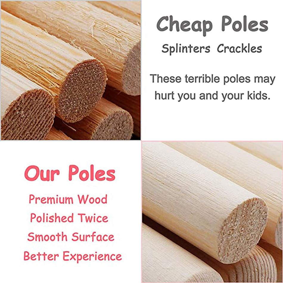 Portable Indian Children's Tent for Kids Cotton Carva Tipi Teepee Kids Tent Children's House Indoor Playhouse 1.1/1.35/1.6/1.8M