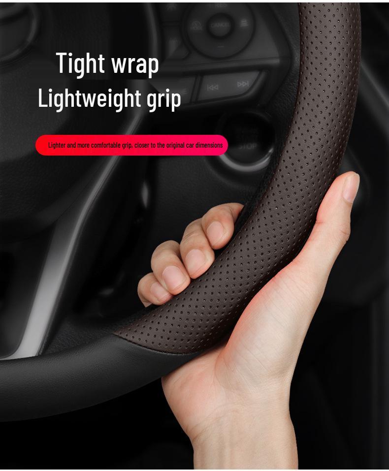 Lynk & Co Ultra-Thin Steering Wheel Cover, New Energy, Anti-Slip, All-Season Grip for 08/06 EMP and 07 EMP Models