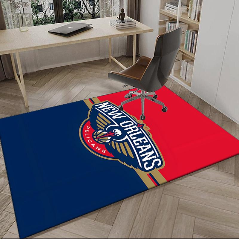 Pelicans Team Spirit Carpet, Kitchen Rugs, Yoga Mat, Non-Slip Mats, Rug for Bathroom, Living Room bedroom, Camping Rugs Christmas Gift