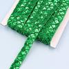 10 Meters Length Sequin Trim Ribbon Metallic Finish Glitter Sequin Braid  For Hair Accessories
