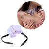 Phalaenopsis Blossom Necklace Simulation Flower Neckchain Women Girls Collarbone Chain Eye Catching Choker Accessory