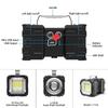 Super Bright Searchlight LED Spotlight Double Head Camping Lamp Recharageable Flood Light Torch Portable Lanterns 5000mAh