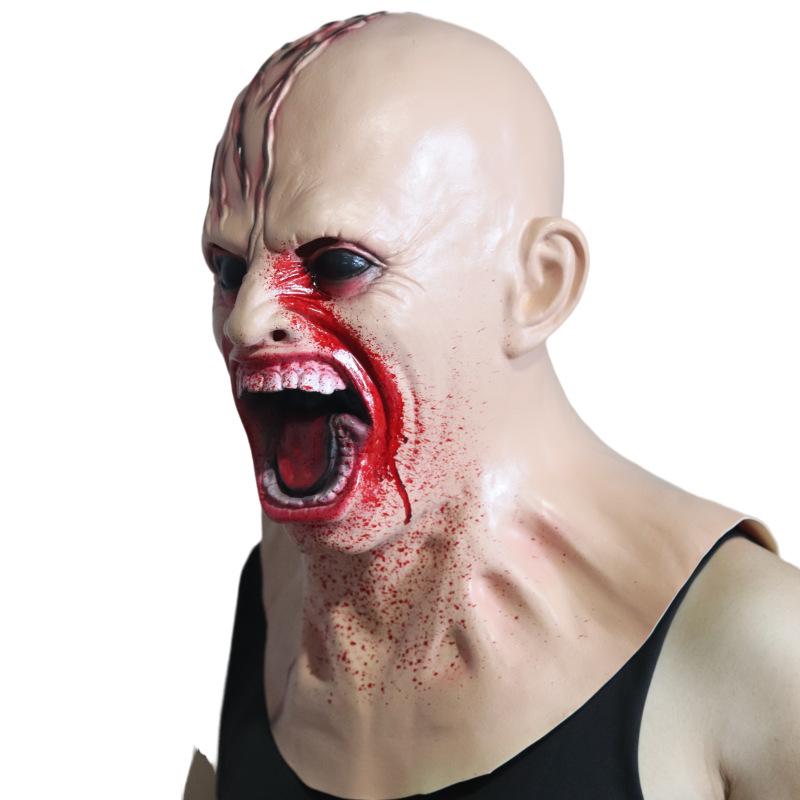 Halloween Horror Vampire Mask Zombie Latex Headgear Alien Scary Costume Mask