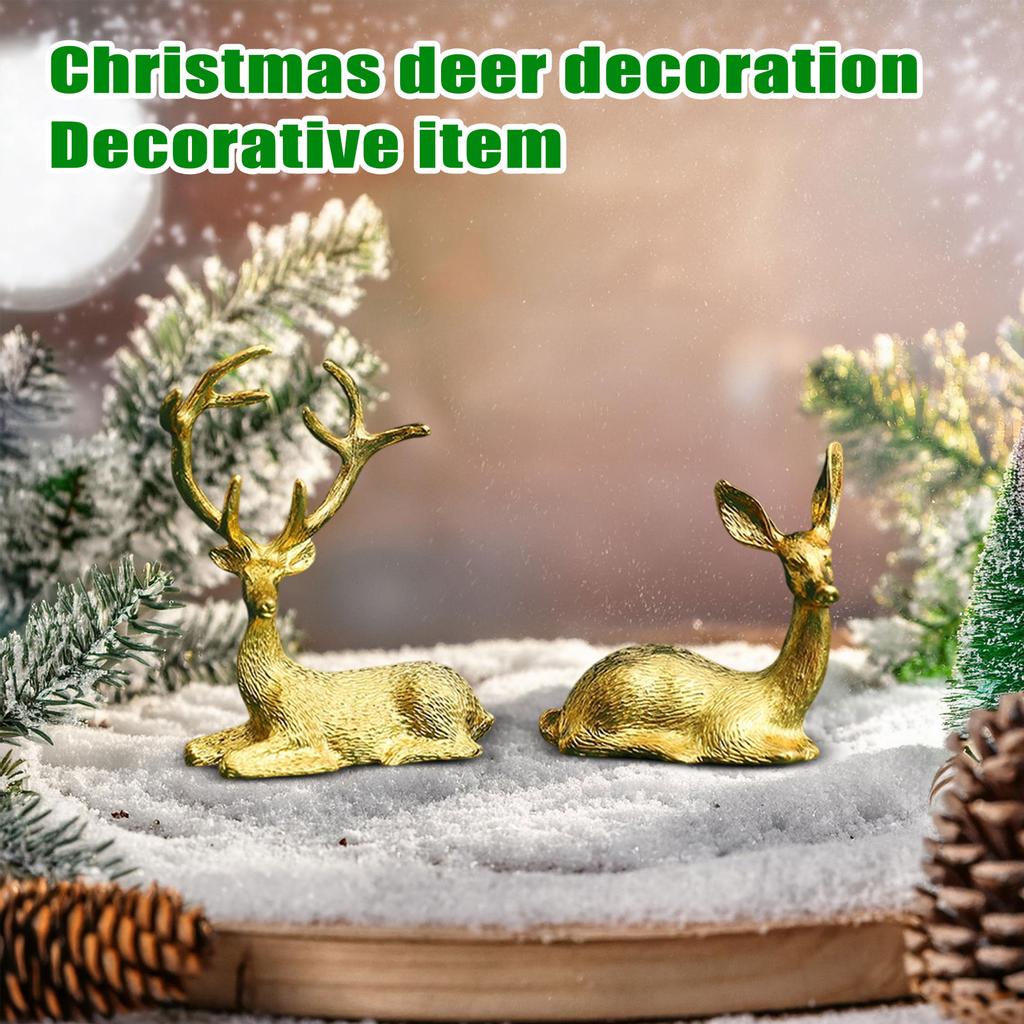 Christmas Deer Decoration Ornaments, Crafts, Gifts, Home Decor