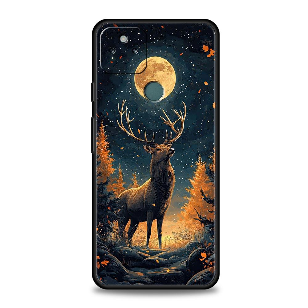 Deer Lichee Pattern Phone Case Cover for Google Pixel 10 9 8 7 6 9A 8A 7A 6A Pro Shockproof Soft TPU 10 Pro XL Shell Fundas Bags