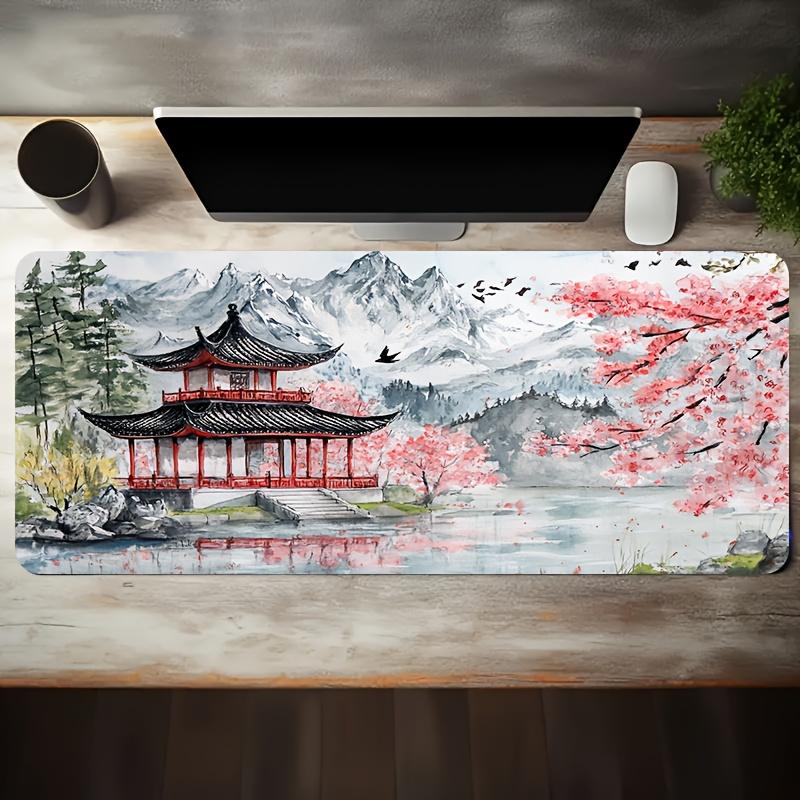 Office Desk Mat Gaming Mouse Pad Cloth Surface Non Slip Rubber Base Large Desk Mat for PC Laptop Keyboard