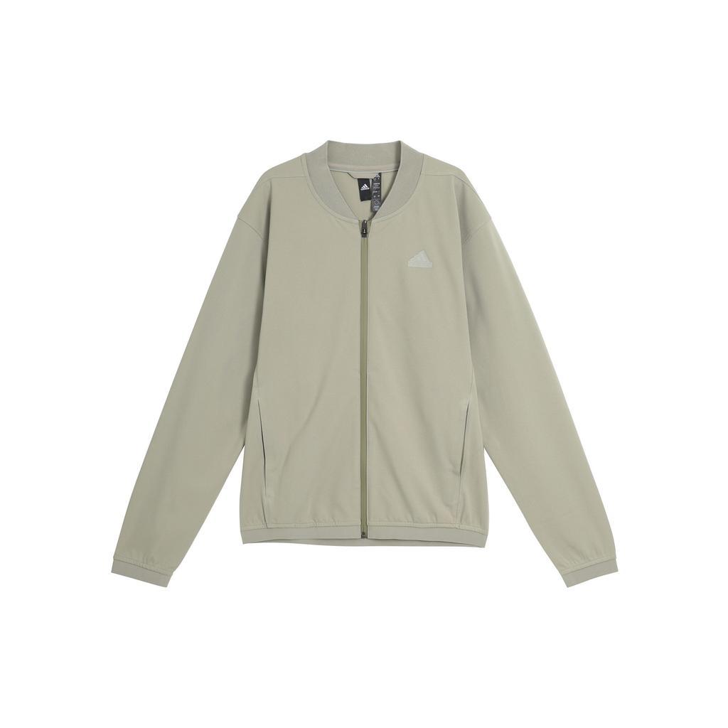 adidas Мужская куртка-бомбер Pebble Silver Gray IS4956