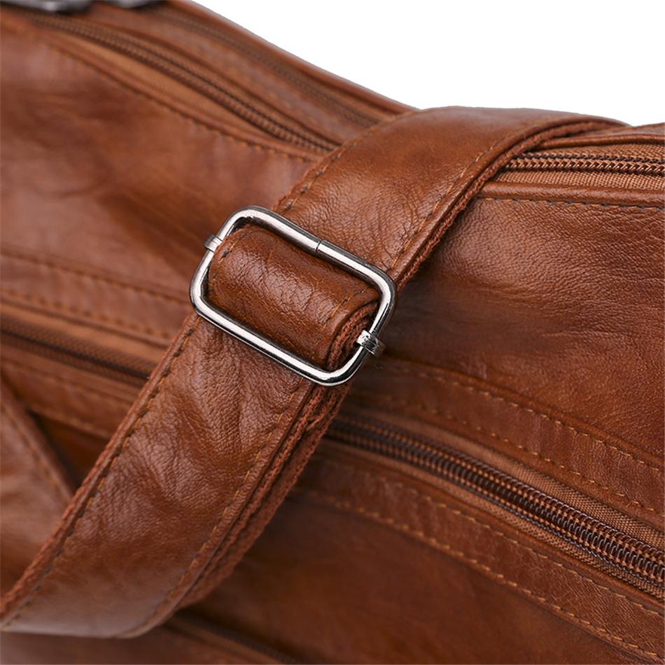 Роскошная сумка-мессенджер из искусственной кожи, винтажная женская ручная сумка, большая вместительная повседневная сумка-хобо, кошелек, женские сумки через плечо