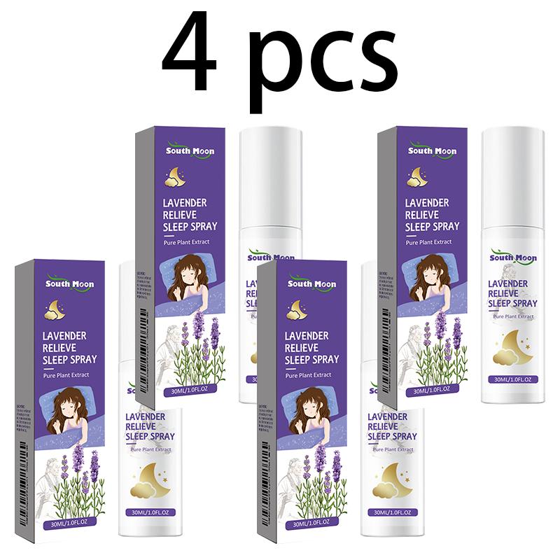 South Moon Спрей для сна с лавандой, помогающий не спать всю ночь, избавляющий от беспокойства, усталости, легкий сон, спрей для спокойного сна