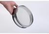 304 Stainless Steel Double Layer Sieve for Sand, Stone, Soil Testing